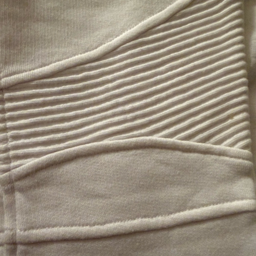 Balmain White Ribbed Jeggings - Picture 2 of 7